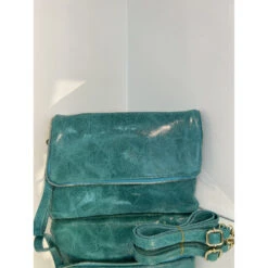 Pochette En Cuir Brillant Zippée Avec Un Rabat Aimanté -Accessoires De Mode pdtimg 4948724hd