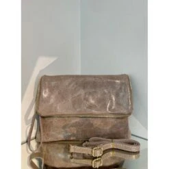 Pochette En Cuir Brillant Zippée Avec Un Rabat Aimanté -Accessoires De Mode pdtimg 4948729hd