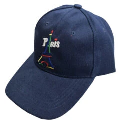 Casquette Unisexe à Motif PARIS Et La Tour Eiffel Coloré -Accessoires De Mode pdtimg 4950232hd