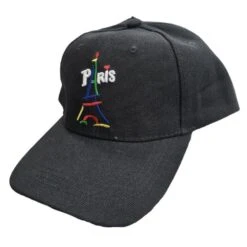 Casquette Unisexe à Motif PARIS Et La Tour Eiffel Coloré -Accessoires De Mode pdtimg 4950234hd
