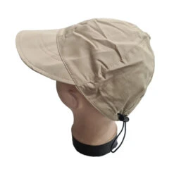 Chapeau Façon Casquette Uni à Cordon Serrage à L'arrière -Accessoires De Mode pdtimg 4950331hd