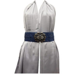 Ceinture élastique Et Simili Ajouré à Boucle En Métal Coloris MIX -Accessoires De Mode pdtimg 4951526hd