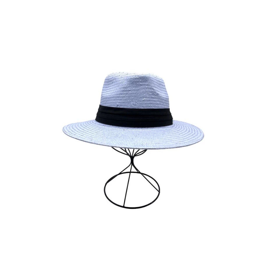 Chapeau Panama Tressage En Paille Avec Un Ruban Uni 16 Chapeau Panama Tressage En Paille Avec Un Ruban Uni – Image 14