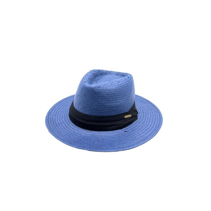 Chapeau Panama Tressage En Paille Avec Un Ruban Uni 21 Chapeau Panama Tressage En Paille Avec Un Ruban Uni – Image 19