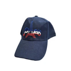 Casquette De Baseball Paris Et La Tour Eiffel En Borderie -Accessoires De Mode pdtimg 4951966hd