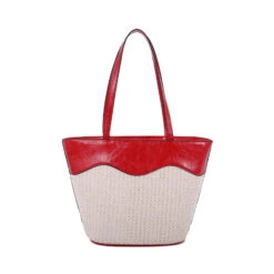 Sac Cabas En Simili Cuir Bimatière à Doubles Poignées -Accessoires De Mode pdtimg 4952448hd