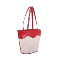 Sac Cabas En Simili Cuir Bimatière à Doubles Poignées -Accessoires De Mode pdtimg 4952450hd