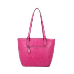 Sac Cabas Bimatière Tressé Et Synthétique En Imitation Cuir -Accessoires De Mode pdtimg 4955122hd