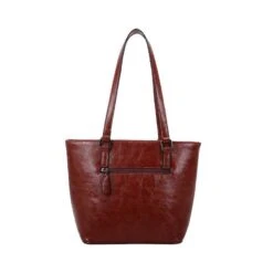 Sac Cabas Bimatière Tressé Et Synthétique En Imitation Cuir -Accessoires De Mode pdtimg 4955125hd