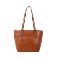 Sac Cabas Bimatière Tressé Et Synthétique En Imitation Cuir -Accessoires De Mode pdtimg 4955129hd