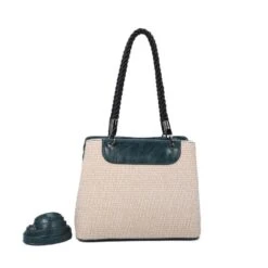 Sac Fourre-tout Porté épaule à Grandes Anses En Torsade -Accessoires De Mode pdtimg 4955167hd