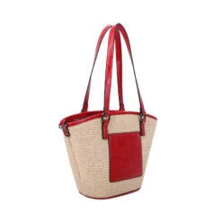 Cabas Trapèze Composition Bimatière à Zip Et Deux Anses -Accessoires De Mode pdtimg 4955191hd