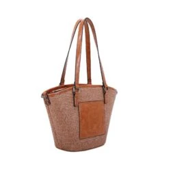 Cabas Trapèze Composition Bimatière à Zip Et Deux Anses -Accessoires De Mode pdtimg 4955195hd