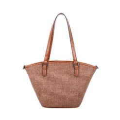 Cabas Trapèze Composition Bimatière à Zip Et Deux Anses -Accessoires De Mode pdtimg 4955196hd