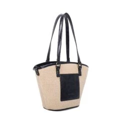 Cabas Trapèze Composition Bimatière à Zip Et Deux Anses -Accessoires De Mode pdtimg 4955201hd