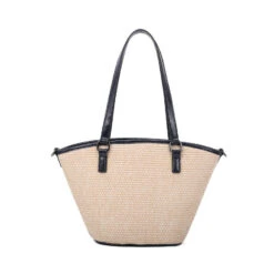 Cabas Trapèze Composition Bimatière à Zip Et Deux Anses -Accessoires De Mode pdtimg 4955202hd