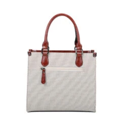Sac Porté Main Conçu En Cuir PU équipé De Deux Poignées -Accessoires De Mode pdtimg 4955896hd
