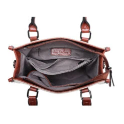 Sac Porté Main Conçu En Cuir PU équipé De Deux Poignées -Accessoires De Mode pdtimg 4955897hd