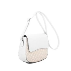 Sac Besace Bimatière Zippé Et Fermeture Rabat Magnétique -Accessoires De Mode pdtimg 4955949hd