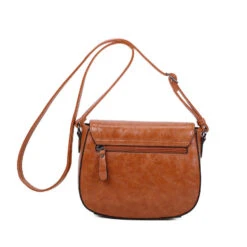 Sac Besace Bimatière Zippé Et Fermeture Rabat Magnétique -Accessoires De Mode pdtimg 4955958hd