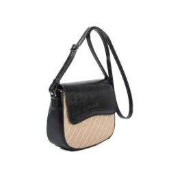 Sac Besace Bimatière Zippé Et Fermeture Rabat Magnétique -Accessoires De Mode pdtimg 4955960hd