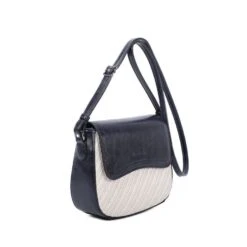 Sac Besace Bimatière Zippé Et Fermeture Rabat Magnétique -Accessoires De Mode pdtimg 4955963hd