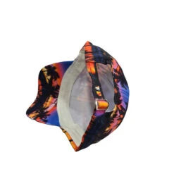 Casquette à Visière Arrondie Avec Motif Palmiers Et Plage -Accessoires De Mode pdtimg 4956808hd
