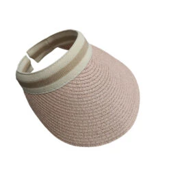 Casquette Visière En Fibre De Papier Avec Bande Contrastée 35 Casquette Visière En Fibre De Papier Avec Bande Contrastée -Accessoires De Mode pdtimg 4956921hd