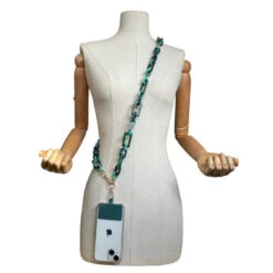 Bandoulière Pour Téléphone à Maillon Chaine Rectangle -Accessoires De Mode pdtimg 4957054hd