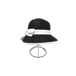 Chapeau En Paille De Papier Et Noeud Papillon Décoratif -Accessoires De Mode pdtimg 4959846hd
