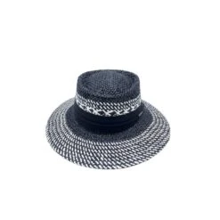 Chapeau De Soleil En Papier Relevé D’un Galon En Tissu -Accessoires De Mode pdtimg 4959862hd