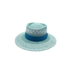 Chapeau De Soleil En Papier Relevé D’un Galon En Tissu -Accessoires De Mode pdtimg 4959869hd