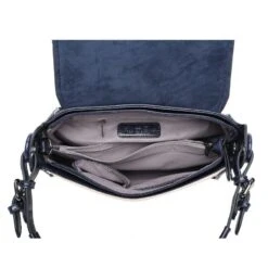 Sac à Main Bi-matière En Tissu Et En Simili Cuir Lisse -Accessoires De Mode pdtimg 4961237hd