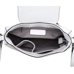 Sac Porté épaule Bimatière à Zip Et Rabat Fermeture Aimant -Accessoires De Mode pdtimg 4961672hd