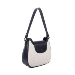 Sac Porté épaule Bimatière à Zip Et Rabat Fermeture Aimant -Accessoires De Mode pdtimg 4961684hd