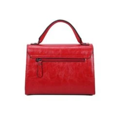 Sac à Main Bimatière Zippé Avec Rabat Aimant Et Poignée -Accessoires De Mode pdtimg 4961731hd