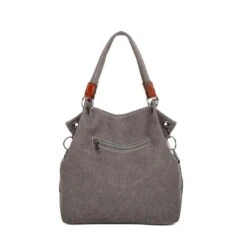 Sac Cabas En Toile Avec Motif Color Block Carré Sur L'avant -Accessoires De Mode pdtimg 4964223hd