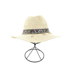 Chapeau Fedora à Décoration Bohème Autour Du Calotte -Accessoires De Mode pdtimg 4964570hd