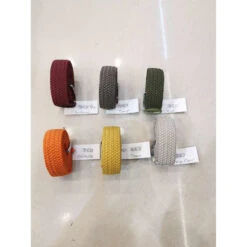 Lot De 6 Ceintures Tressée élastique De Couleur Unie 7 Lot De 6 Ceintures Tressée élastique De Couleur Unie -Accessoires De Mode pdtimg 4966856hd