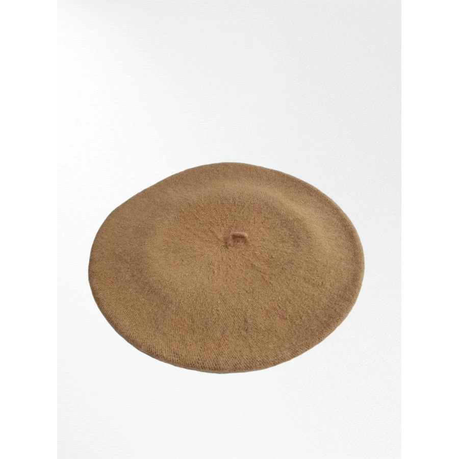 Béret Rond Uni Style Classique Composé De Laine Majoritaire 5 Béret Rond Uni Style Classique Composé De Laine Majoritaire – Image 3