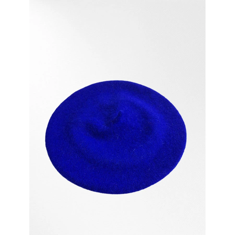 Béret Rond Uni Style Classique Composé De Laine Majoritaire 7 Béret Rond Uni Style Classique Composé De Laine Majoritaire – Image 5