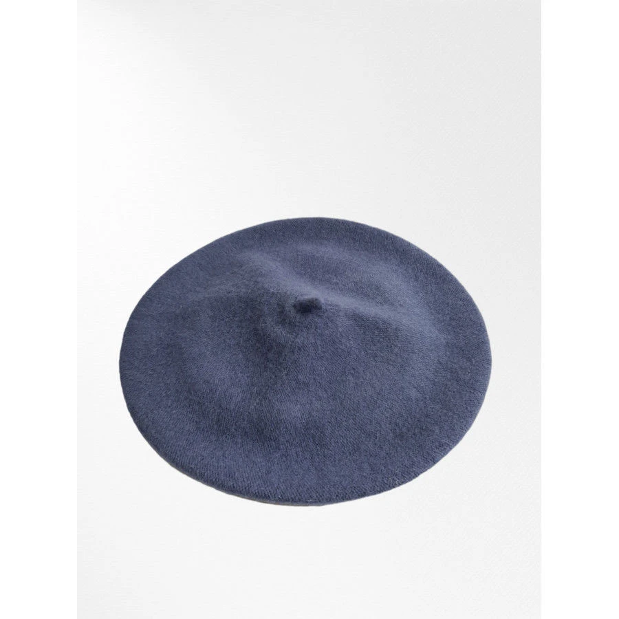 Béret Rond Uni Style Classique Composé De Laine Majoritaire 13 Béret Rond Uni Style Classique Composé De Laine Majoritaire – Image 11