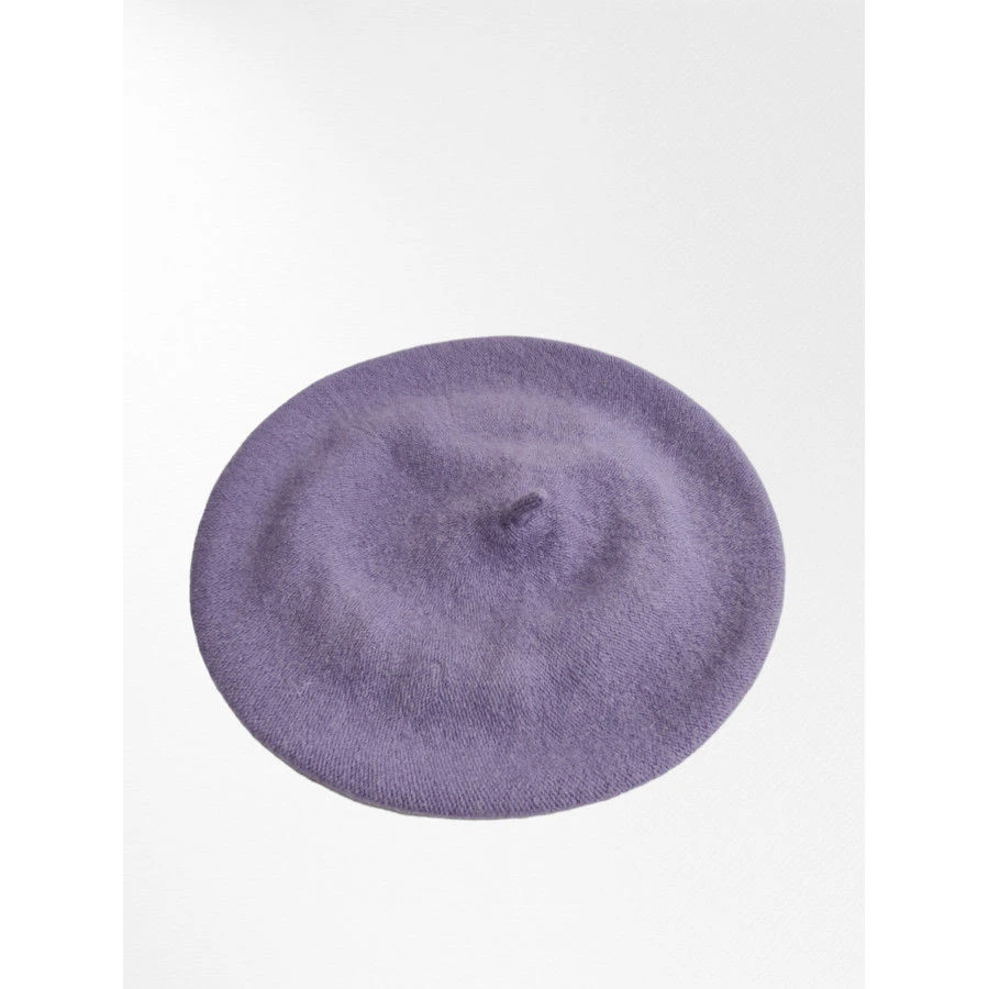 Béret Rond Uni Style Classique Composé De Laine Majoritaire 15 Béret Rond Uni Style Classique Composé De Laine Majoritaire – Image 13