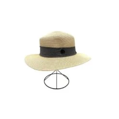 Chapeau Canotier à Bords Plats Avec Un Ruban Décoratif -Accessoires De Mode pdtimg 4969248hd