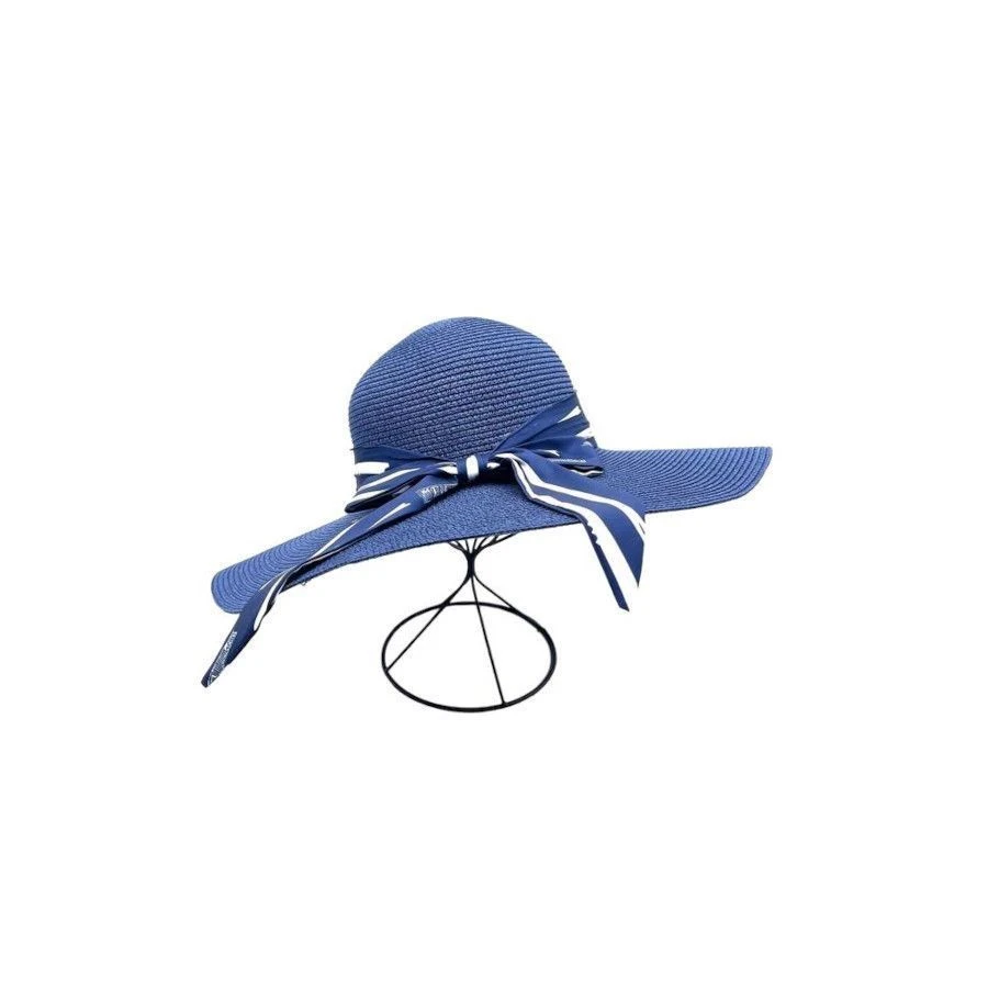 Grand Chapeau Rond à Bords Très Larges Orné D’un Ruban 6 Grand Chapeau Rond à Bords Très Larges Orné D’un Ruban – Image 4