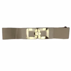 Ceinture En élastique Avec Belle Boucle Métallique Coloris MIXTE 75 à 100 Cm (Grande Taille) -Accessoires De Mode pdtimg 4970798b