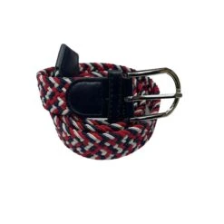 Ceinture En Tissu Extensible Tressé Avec Boucle Ardillon Coloris MIX -Accessoires De Mode pdtimg 4970817hd