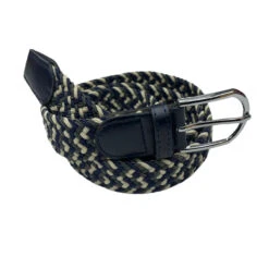 Ceinture En Tissu Extensible Tressé Avec Boucle Ardillon Coloris MIX -Accessoires De Mode pdtimg 4970818hd