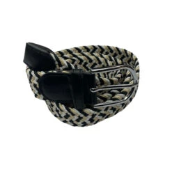 Ceinture En Tissu Extensible Tressé Avec Boucle Ardillon Coloris MIX -Accessoires De Mode pdtimg 4970819hd