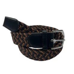 Ceinture En Tissu Extensible Tressé Avec Boucle Ardillon Coloris MIX -Accessoires De Mode pdtimg 4970821hd